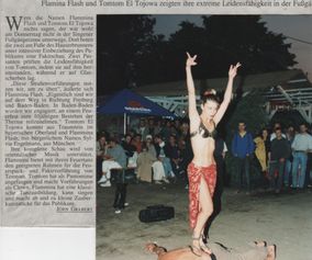 1995 als Flammina Flash